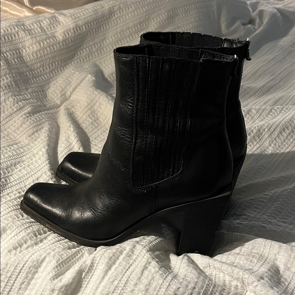 Sam Edelman Black Ankle Booties - Picture 4 of 4